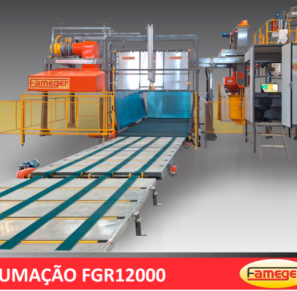 ESPUMAÇÃO FGR12000 com pesagem e esteira 1.1